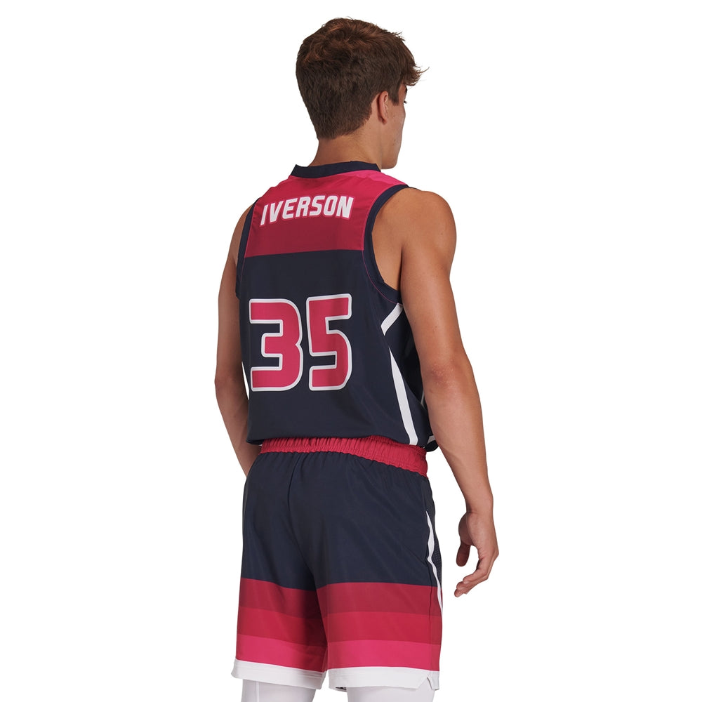 Champro - Sublimated - Fitted Stretch Woven Basketball Jersey