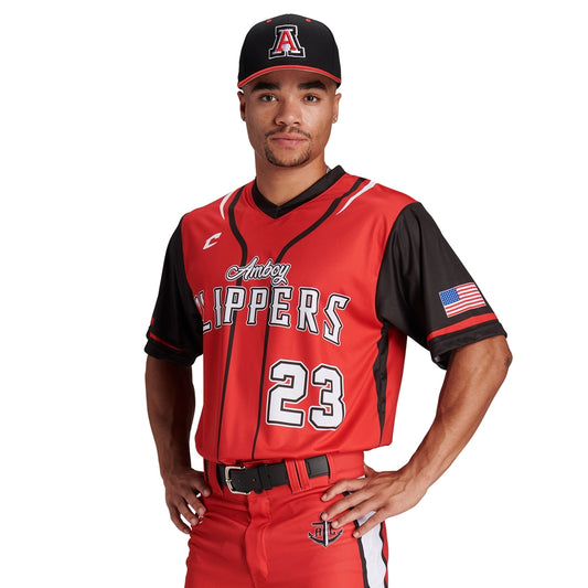Champro - Sublimated - V-Neck Short Sleeve Jersey