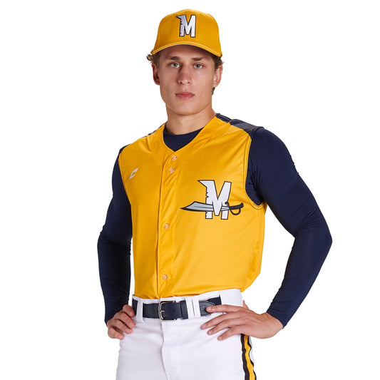 Champro - Sublimated - Full Button Sleeveless Jersey