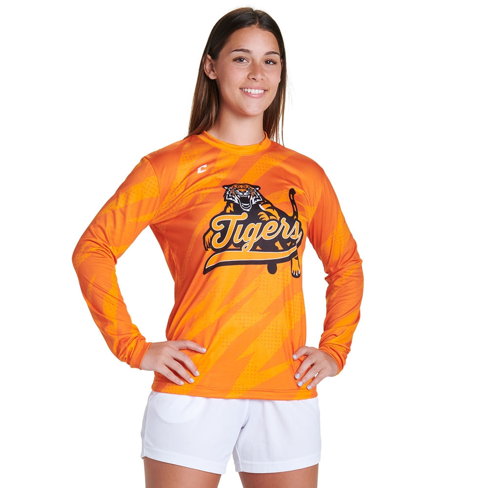 Champro - Sublimated - Ladies Crew Neck Long Sleeve (Womens)