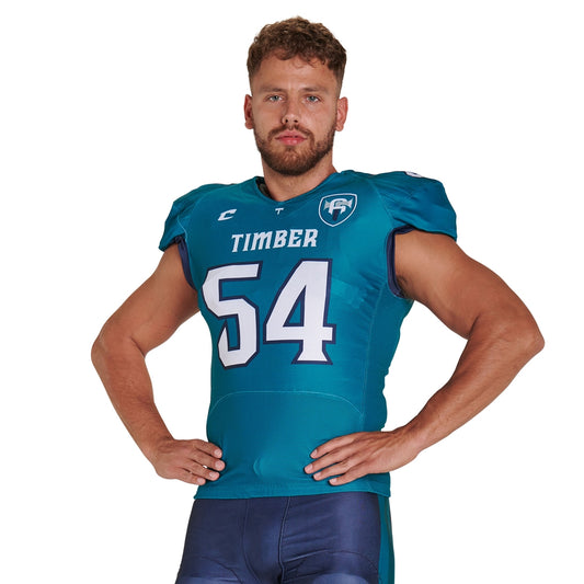 Champro - Sublimated - Collegiate Football Jersey with Lineman Cut Sleeves