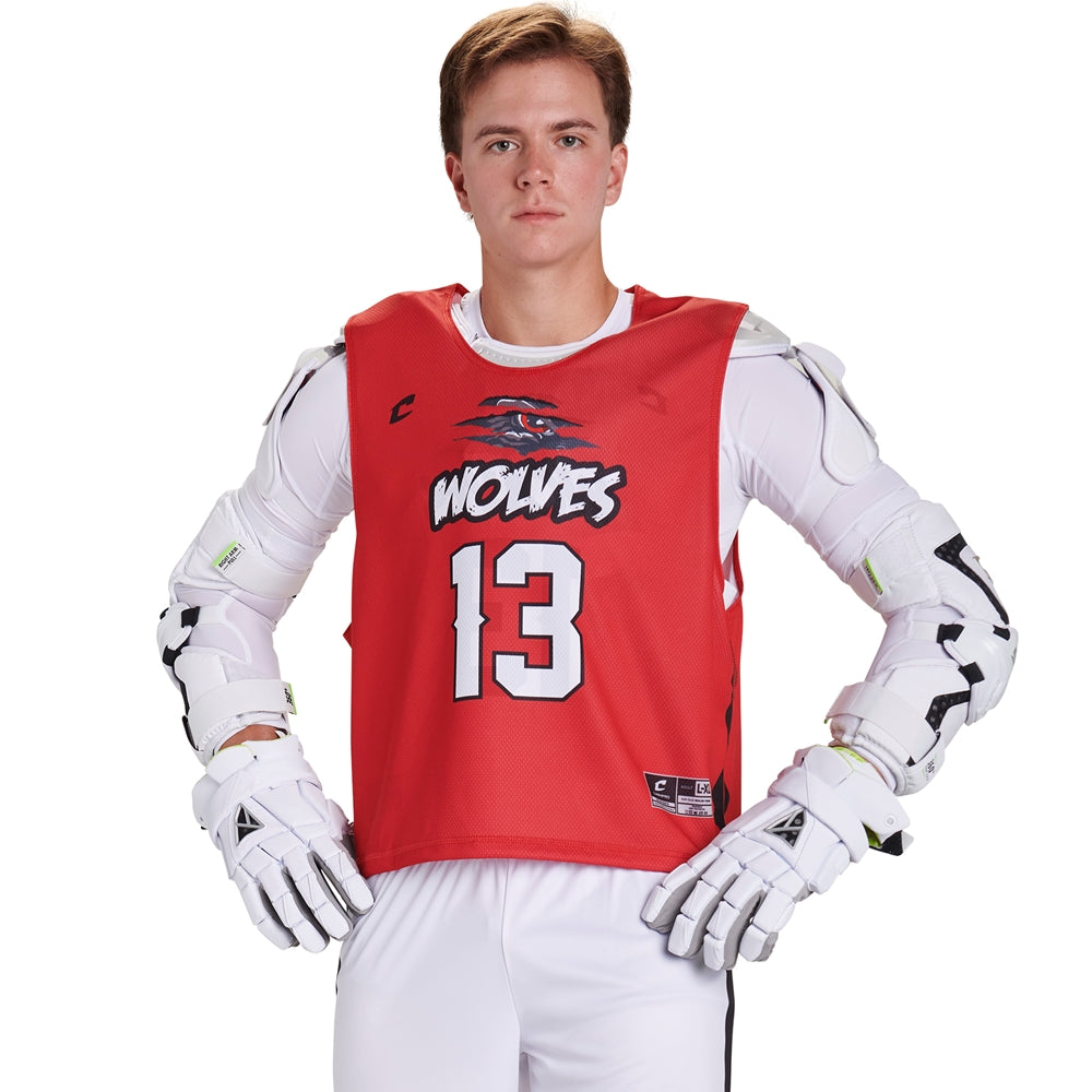 Champro - Sublimated - Lacrosse Single-Ply Reversible Pinnie