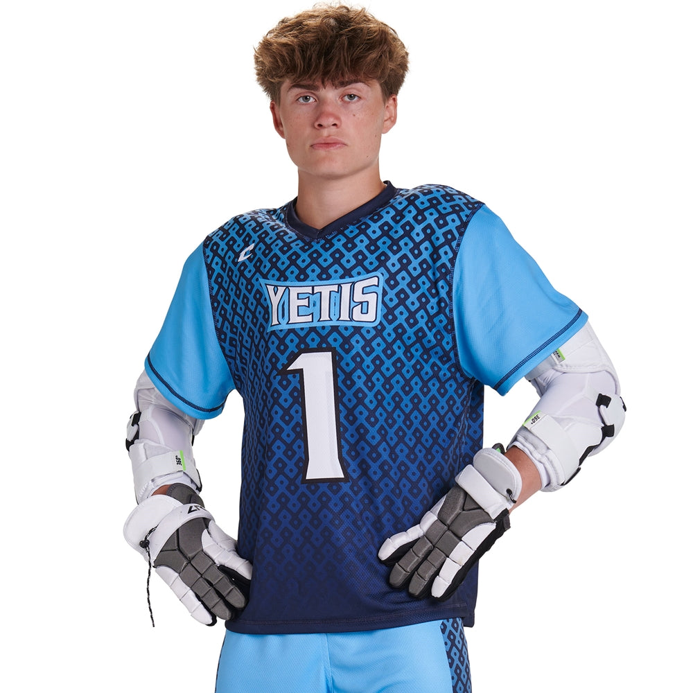 Champro - Sublimated - Lacrosse Single-Ply Reversible Short Sleeve Jersey