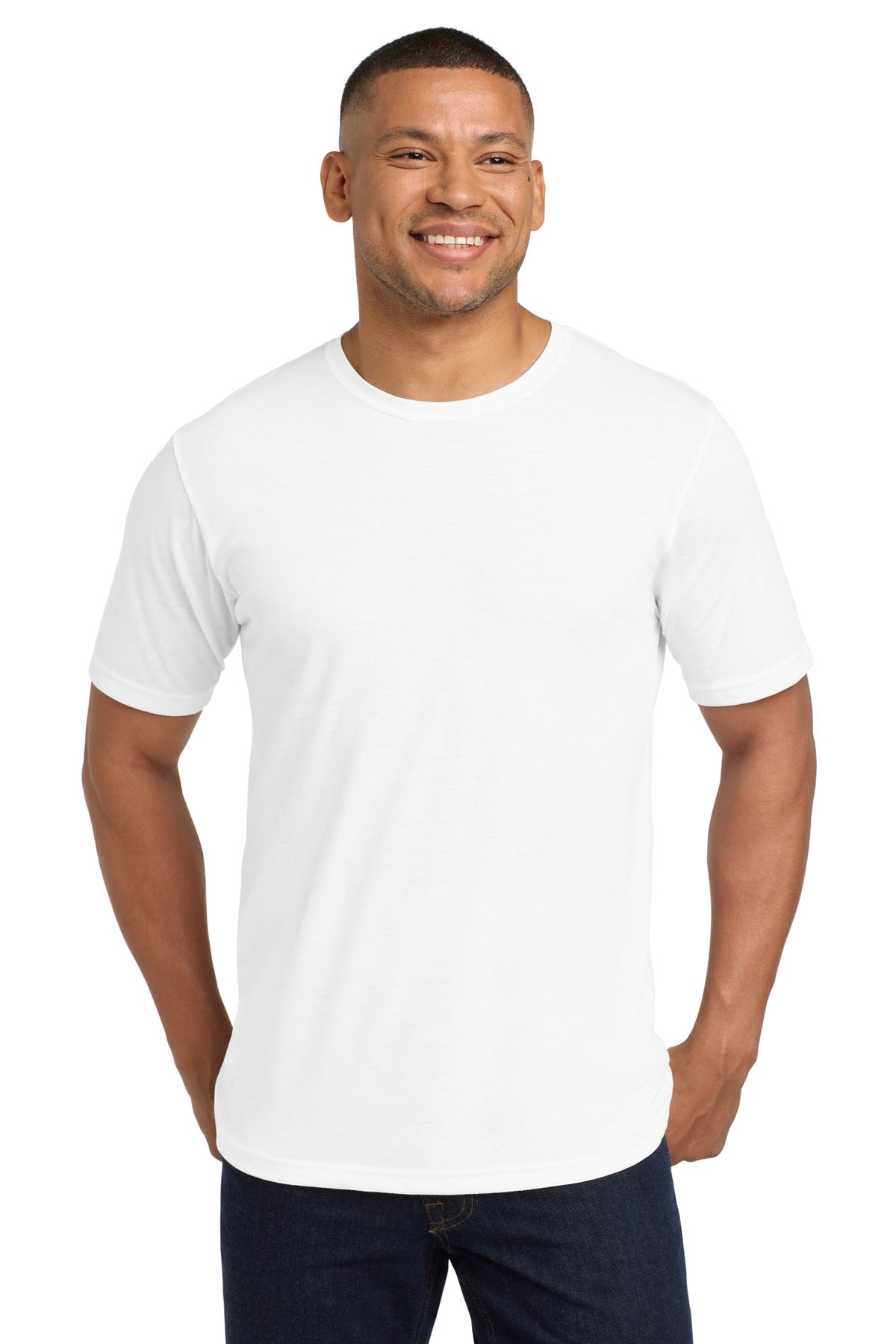 Next Level Apparel ®   Adult Poly/Cotton Tee. NL6200