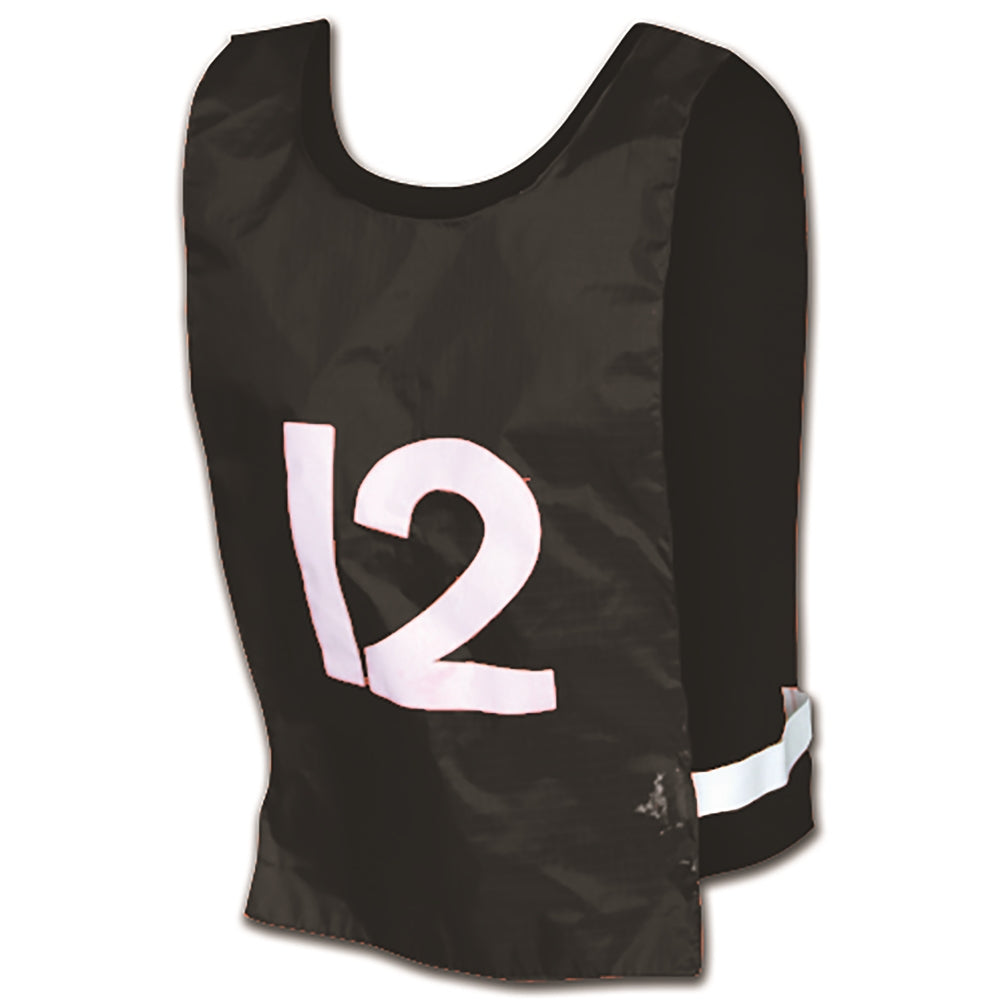 Nylon Pinnies With Number 1-12