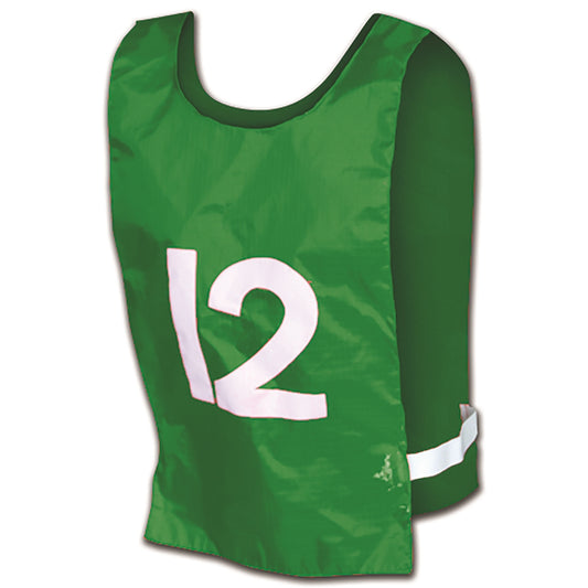 Nylon Pinnies With Number 1-12