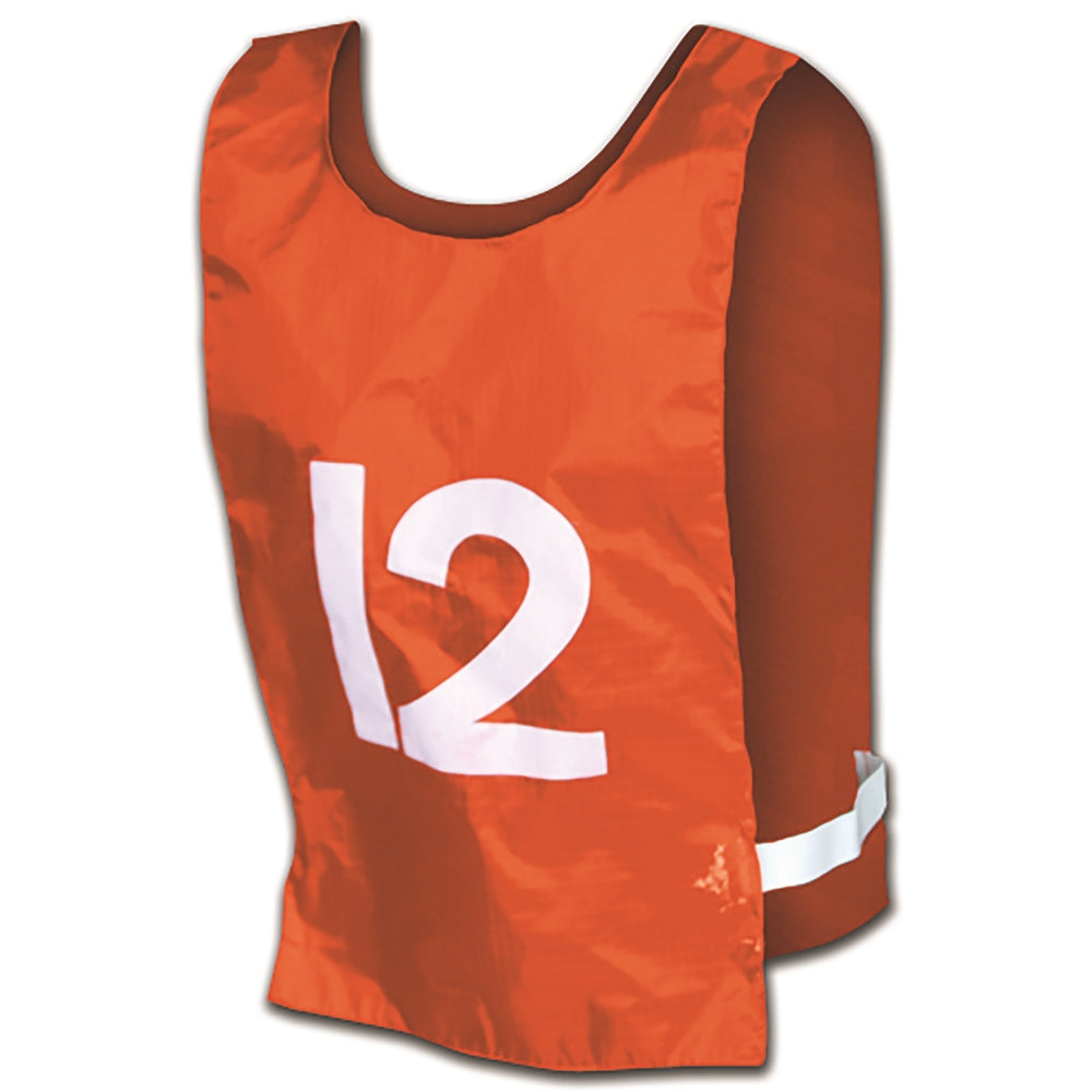 Nylon Pinnies With Number 1-12