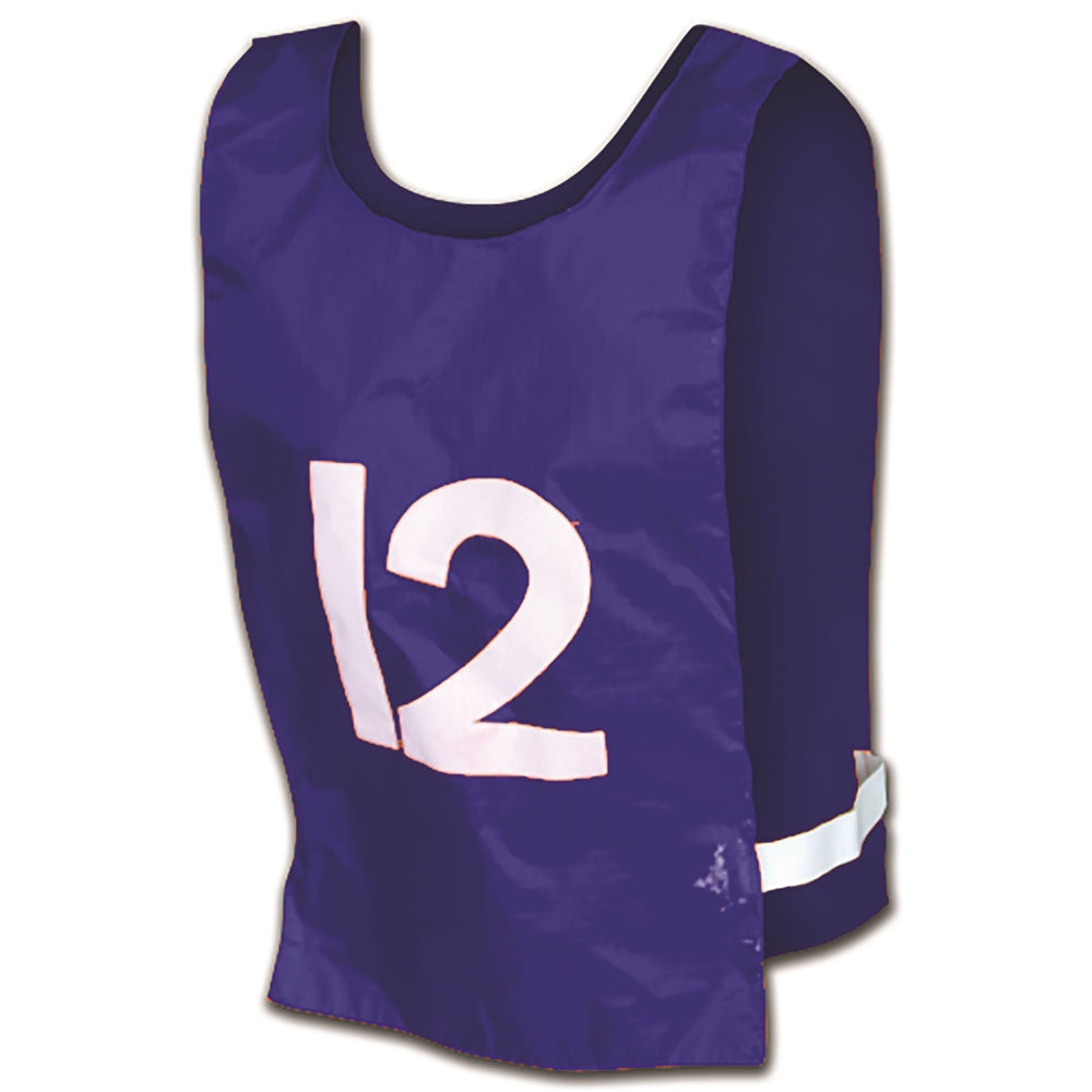 Nylon Pinnies With Number 1-12