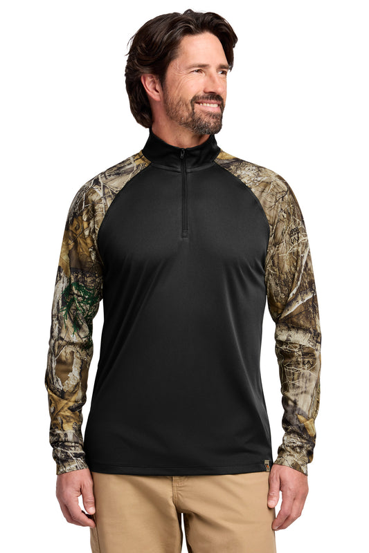 Russell Outdoors ™  Realtree ®  Colorblock Performance 1/4-Zip RU152