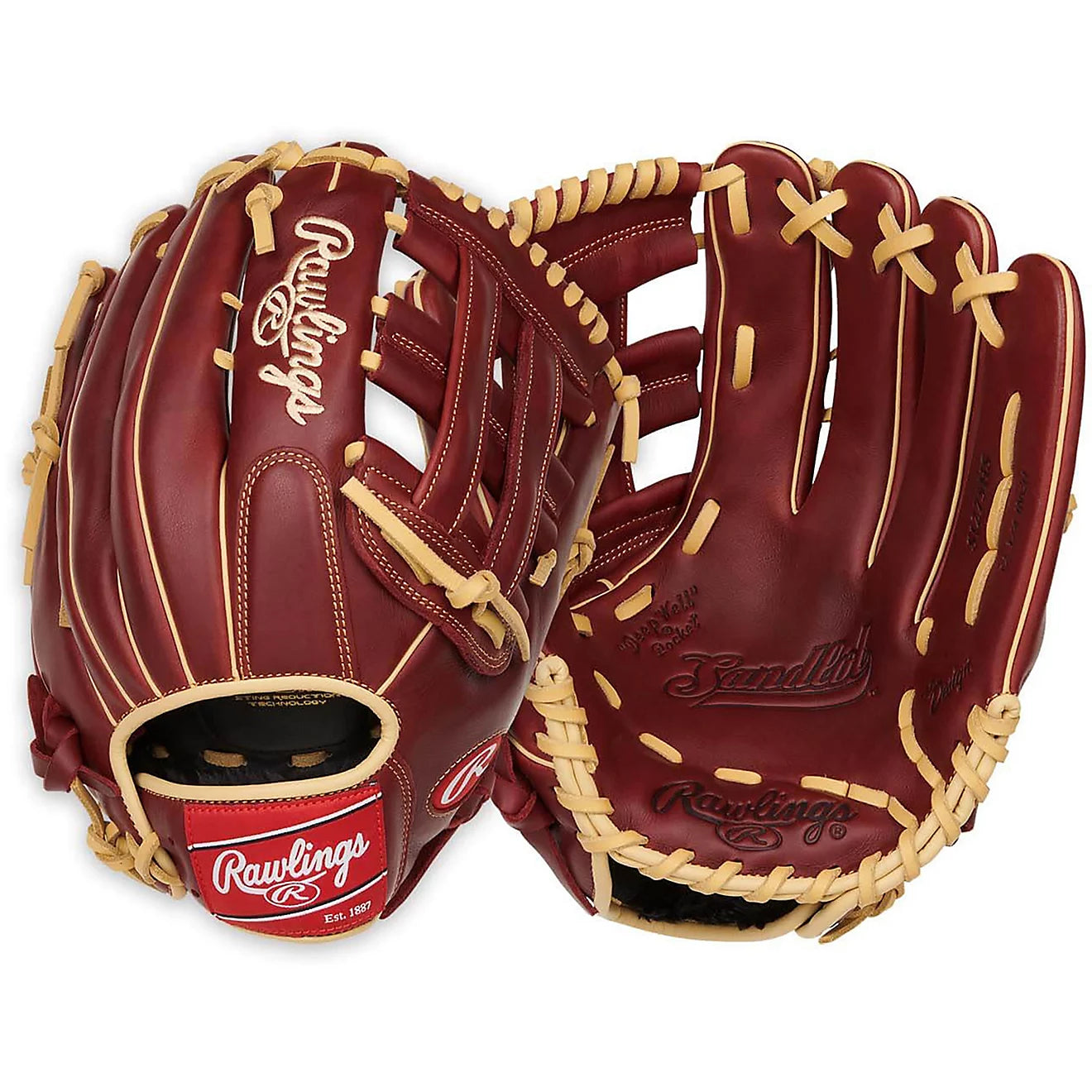 Rawlings 12.75" Adult Sandlot Baseball Glove