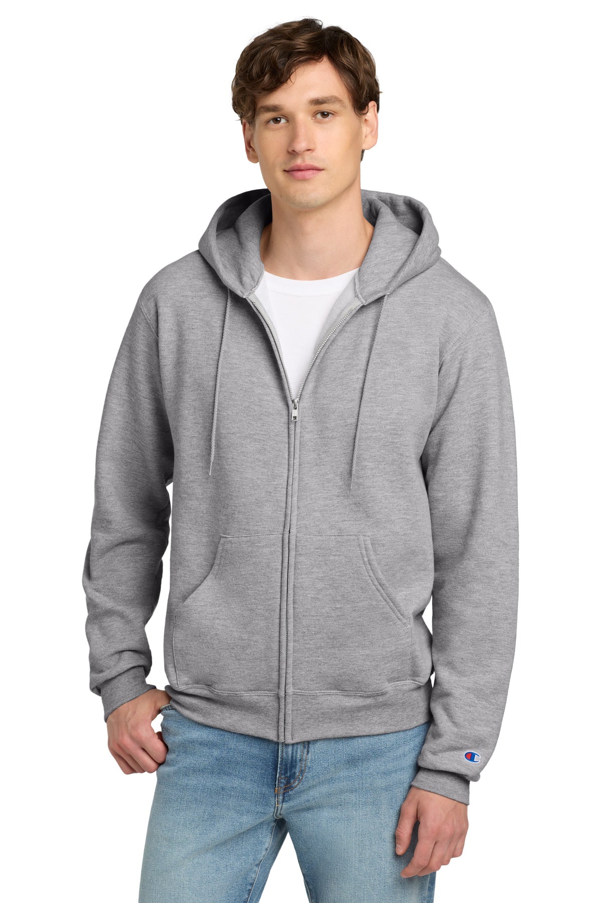 Champion ®  Powerblend ®  Full-Zip Hoodie. S800