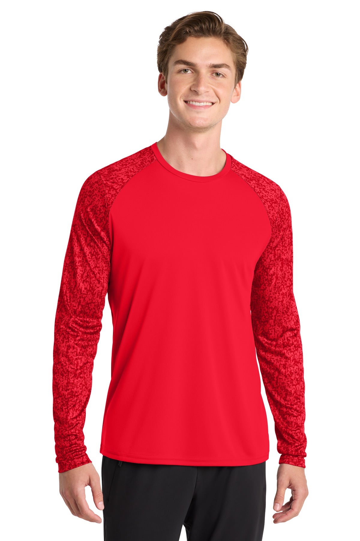 Sport-Tek  ®  Long Sleeve Digi Camo Tee. ST460LS