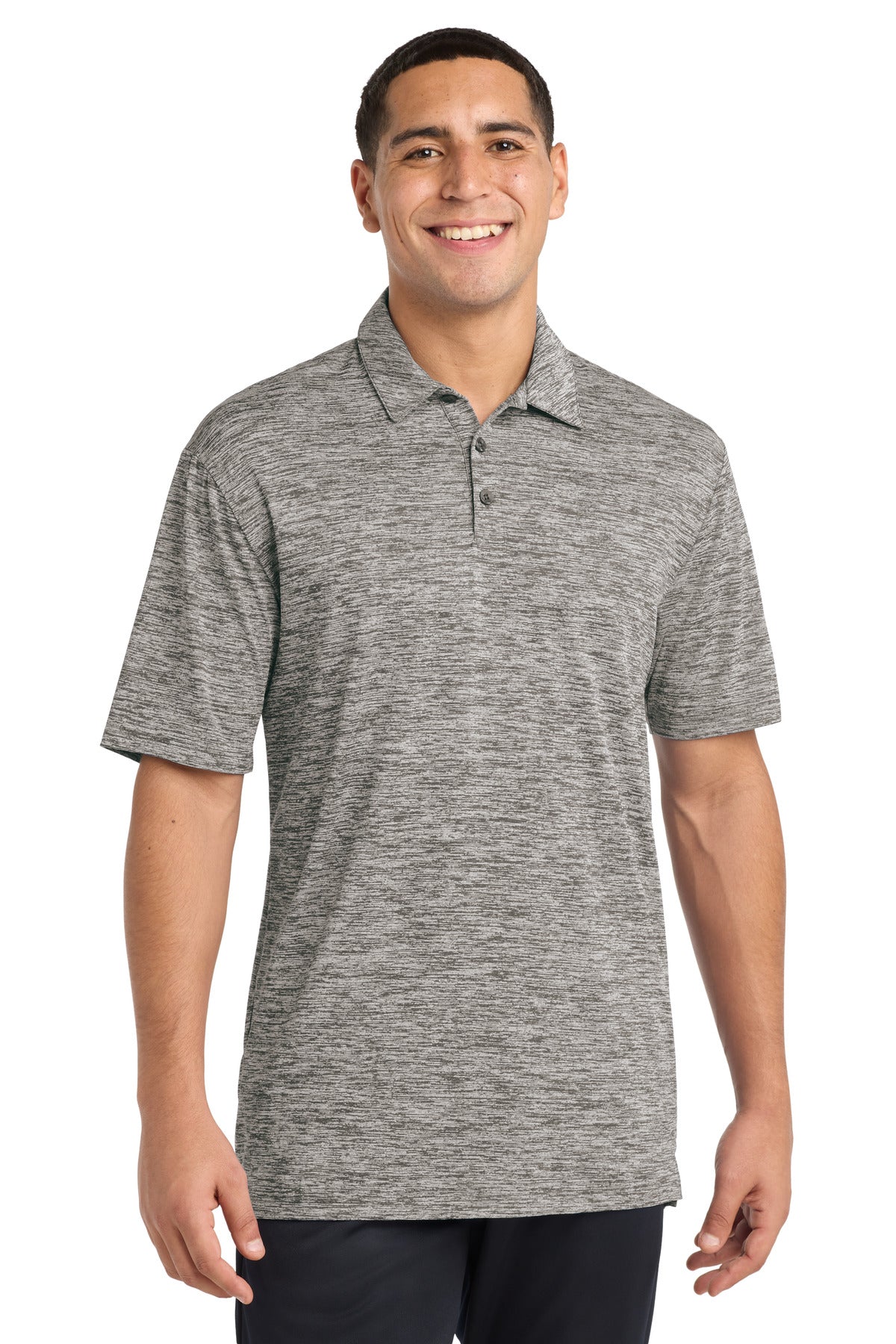 Sport-Tek  ®  PosiCharge  ®  Electric Heather Polo. ST590