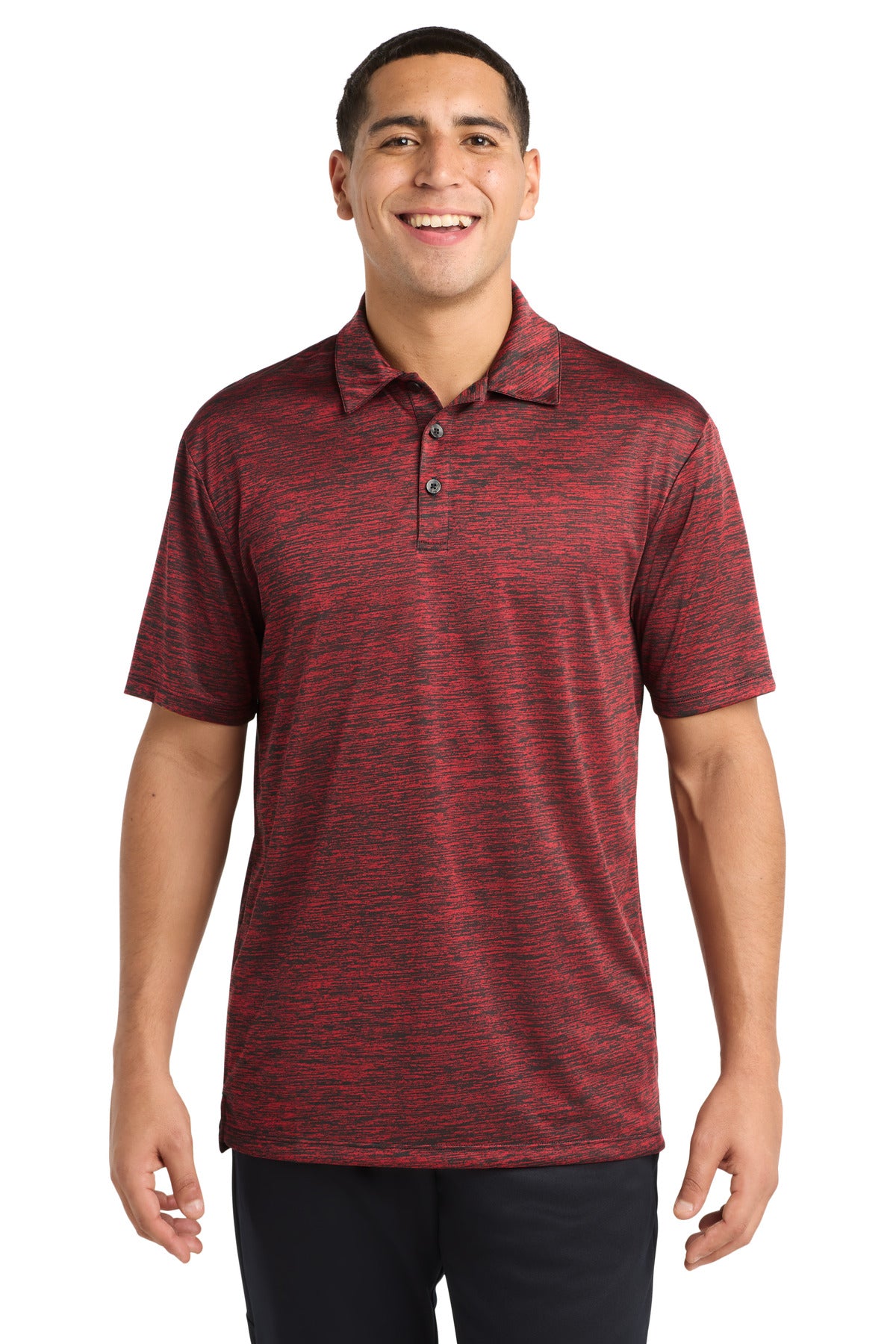 Sport-Tek  ®  PosiCharge  ®  Electric Heather Polo. ST590