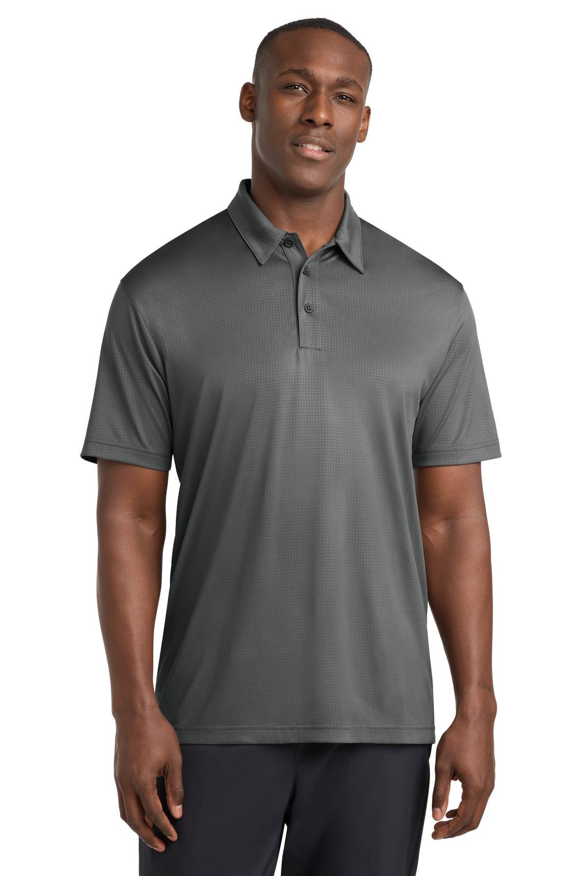 Sport-Tek ®  Embossed PosiCharge ®  Tough Polo ® . ST630