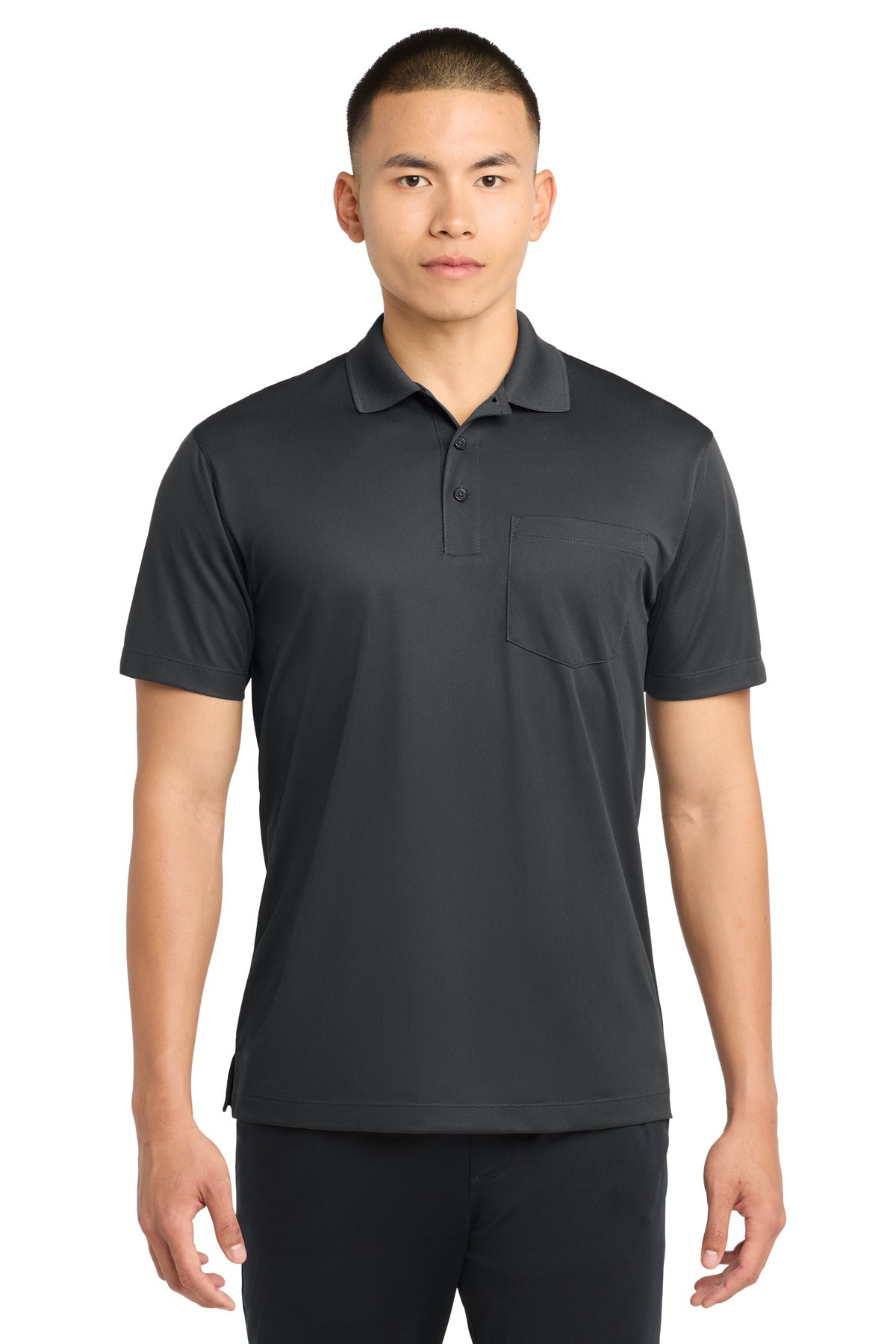 Sport-Tek ®  Micropique Sport-Wick ®  Pocket Polo. ST651