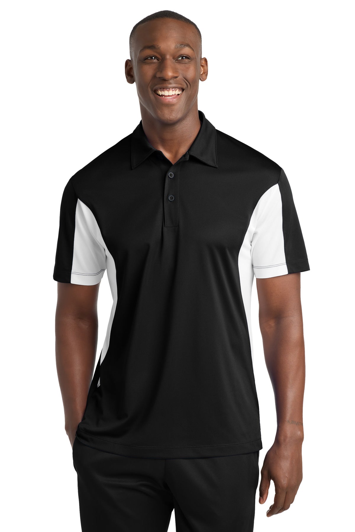 Sport-Tek ®  Side Blocked Micropique Sport-Wick ®  Polo. ST655