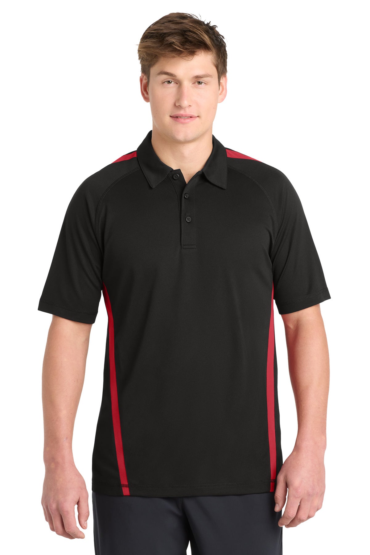 Sport-Tek ®  PosiCharge ®  Micro-Mesh Colorblock Polo. ST685