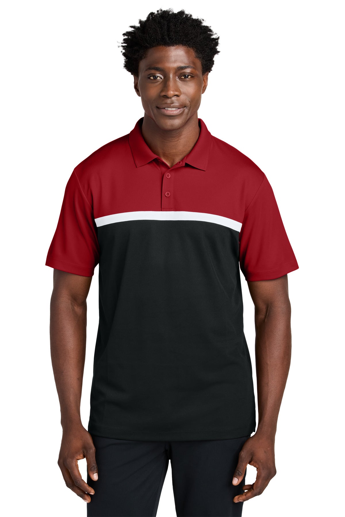 Sport-Tek ®  UV Micropique Colorblock Polo ST741