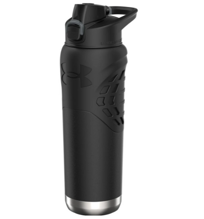 Under Armour Command - 24oz Stainless Steel Water Bottle with Carabiner Easy Carry Hook