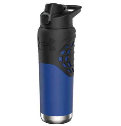 Under Armour Command - 24oz Stainless Steel Water Bottle with Carabiner Easy Carry Hook