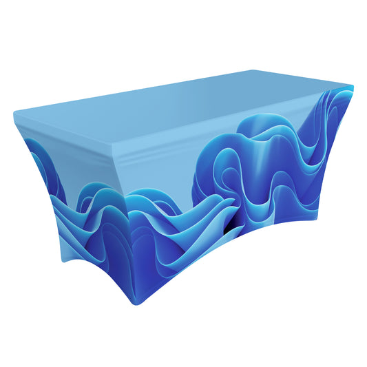 Full-Color 4-Sided Stretch Tablecloth