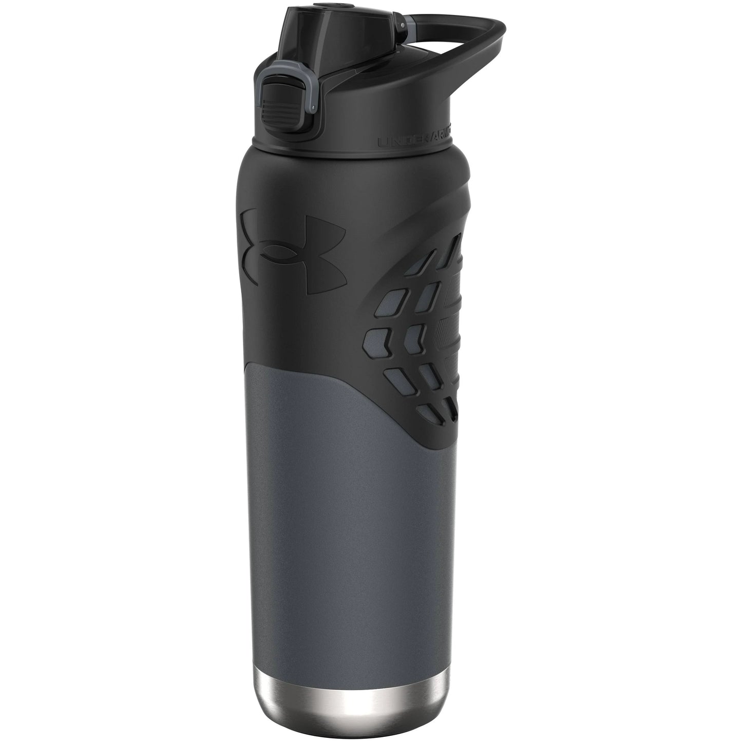 Under Armour Command - 24oz Stainless Steel Water Bottle with Carabiner Easy Carry Hook