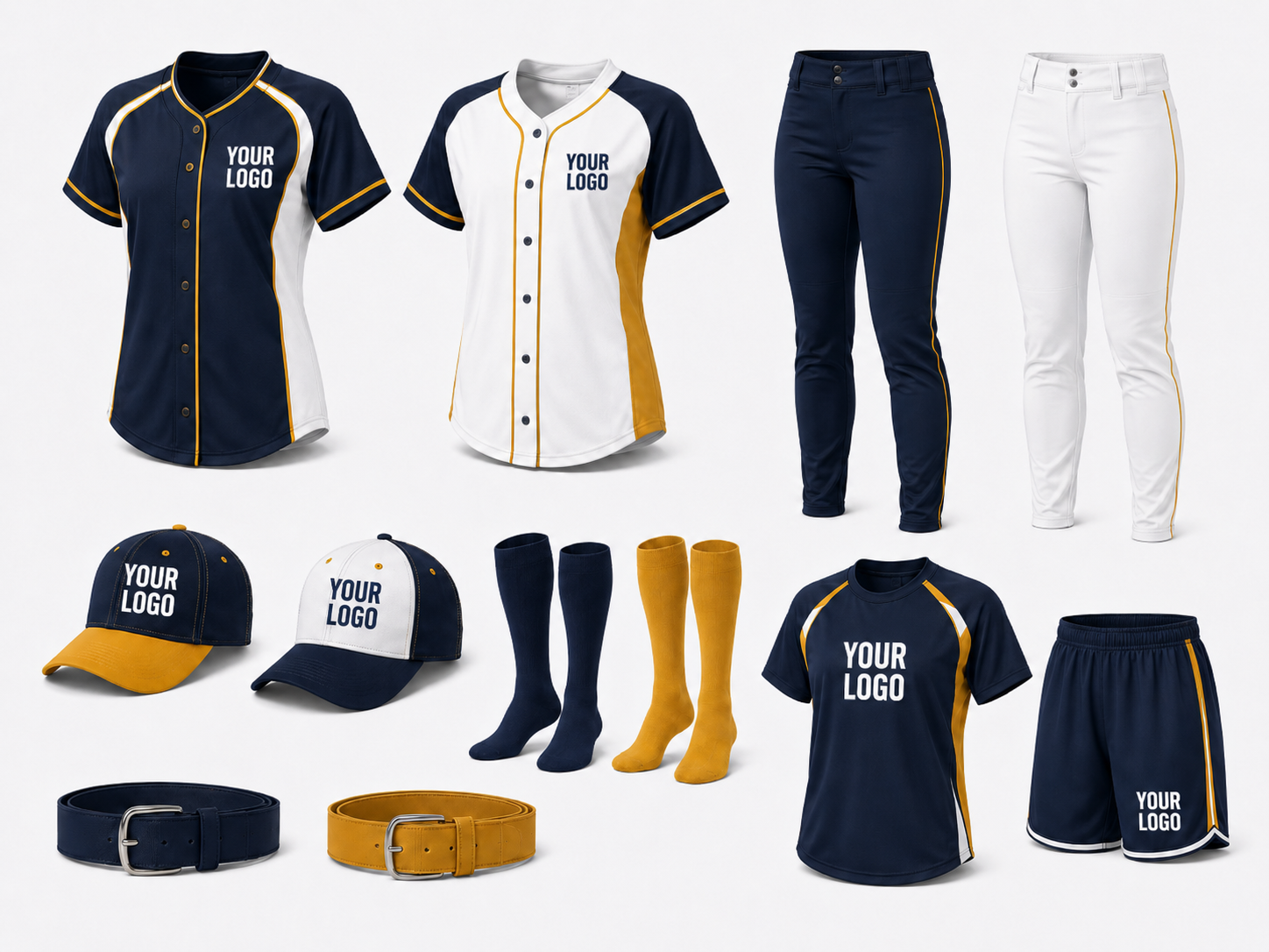 Deluxe softball player package